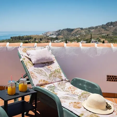 펜션 Casa Alboran With Jacuzzi, Billiard, Bbq And Sea View *