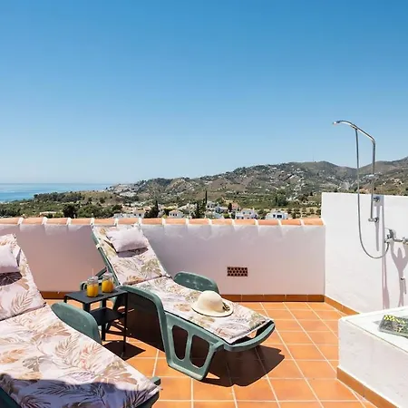 Casa Alboran With Jacuzzi, Billiard, Bbq And Sea View 펜션 네르하