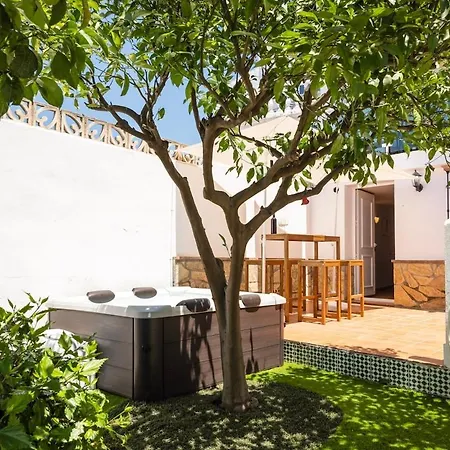 펜션 Casa Alboran With Jacuzzi, Billiard, Bbq And Sea View *