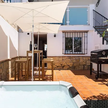 Casa Alboran With Jacuzzi, Billiard, Bbq And Sea View *