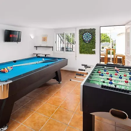 펜션 Casa Alboran With Jacuzzi, Billiard, Bbq And Sea View